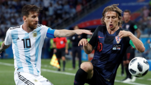 Croacia aplasta Argentina en Mundial de Rusia 2018