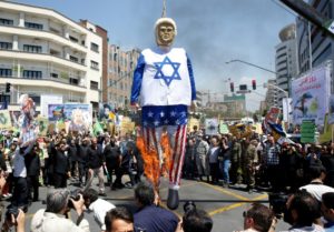 Iraníes se manifiestan en apoyo a los palestinos en el Día de Jerusalén