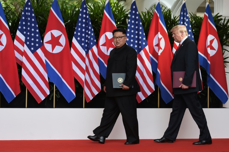 Trump dice haber evitado "catástrofe nuclear" tras la cumbre con Kim