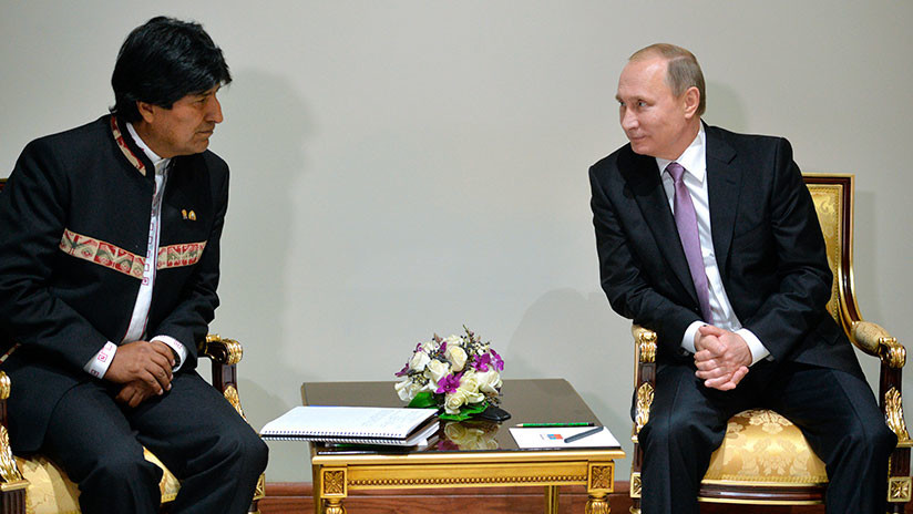 Putin: "Gazprom podría duplicar la extracción de gas en Bolivia"