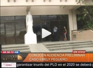 Video: conocerán este lunes audiencia preliminar del caso Emely Peguero