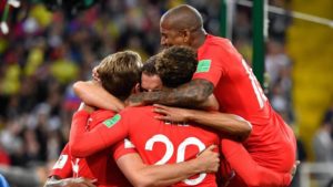 Inglaterra completa el club de los 8 mejores del Mundial al eliminar a Colombia 