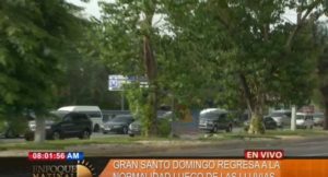 Gran Santo Domingo retorna a normalidad tras lluvias dejadas por onda tropical