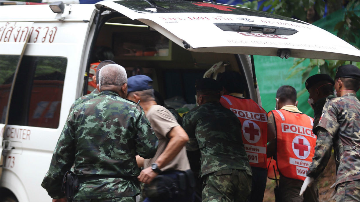 Al menos dos nuevos rescatados de cueva en Tailandia, según medios locales