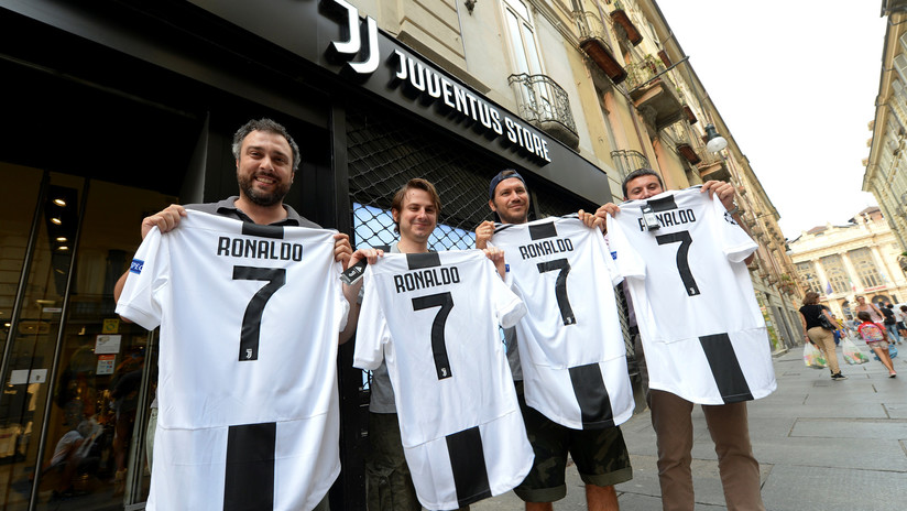 Juventus recupera en un día el 50% de inversión hecha en la compra de CR7 con venta de camisetas
