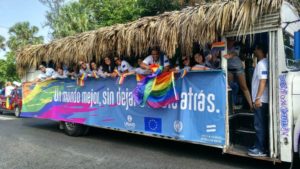 ONU se sumó a recorrido de caravana LGBTI en RD