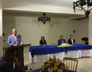 Senador de La Vega y empresarios apoyan a precandidato Domínguez Brito