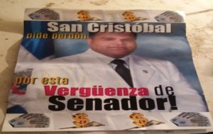 Lanzan volantes en SC contra senador Tommy Galán por estar acusado en caso Odebrecht