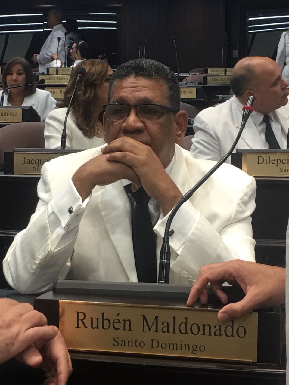 Rubén Maldonado espera que el nuevo presidente de la CD apruebe los proyectos pendientes