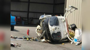 VIDEO: Un helicóptero policial sufre un terrible accidente tras su despegue fallido en EE.UU.