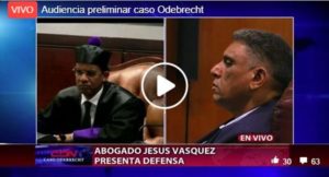 Reanudan audiencia preliminar caso Odebrecht; defensa de Chu Vásquez pide pruebas MP