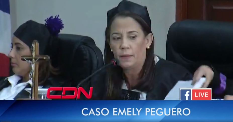 Juicio del caso Emely Peguero seguirá en octubre próximo