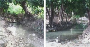Deploran contaminación del río Lemba en Las Salinas de Barahona