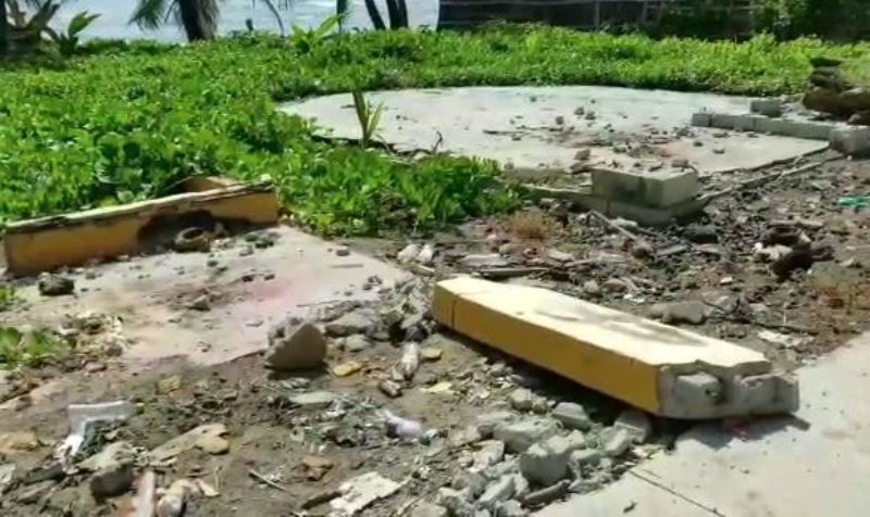 Permanecen daños en comunidad de Nagua a un año del paso de huracán María