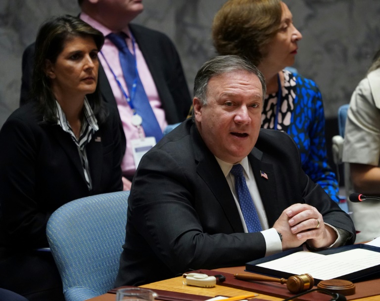 Pompeo llama a una aplicación "estricta" de sanciones contra Corea del Norte