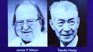 Otorgan Premio Nobel de Medicina a James P. Allison y Tasuku Honjo