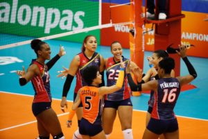 Reinas del Caribe avanzan a segunda ronda del Campeonato Mundial Voleibol 2018