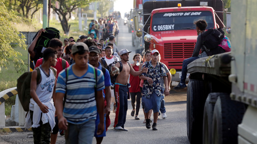 EEUU: "Todas las acciones posibles" están sobre la mesa para impedir entrada de la caravana