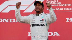 Lewis Hamilton gana Gran Premio de Japón; se pone a un paso del título Fórmula Uno