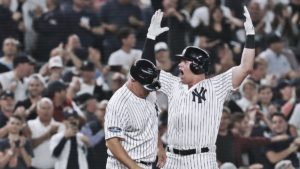 Yankees muestran poder para avanzar a Serie Divisional Liga Americana 
