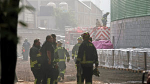 Una explosión de gas deja dos heridos en una zona residencial de Ciudad de México