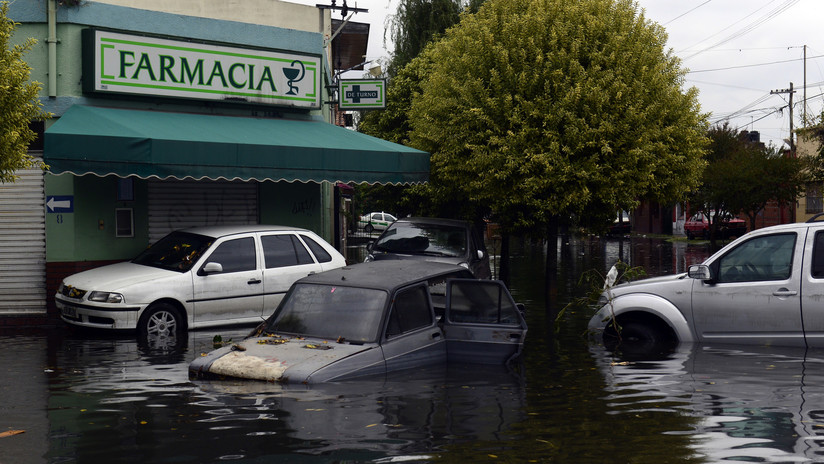 Alerta en varias provincias de Argentina por fuerte temporal que ha dejado dos muertos