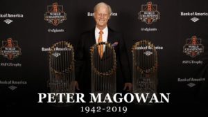 Fallece ex propietario de los Gigantes de San Francisco Peter A. Magowan 