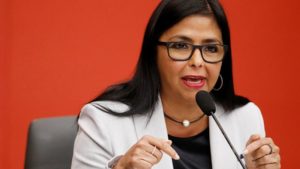 Delcy Rodríguez: Venezuela tomará las medidas apropiadas con respecto a Guaidó