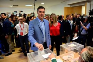 Pedro Sánchez espera que los españoles voten por la estabilidad y contra la incertidumbre