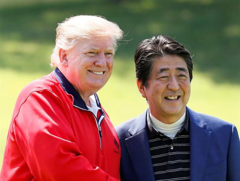 Trump: Japón y EEUU han hecho un “gran progreso” hacia acuerdo comercial