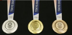 Presentan medallas de Tokio 2020 a un año de apertura de los Juegos Olímpicos 