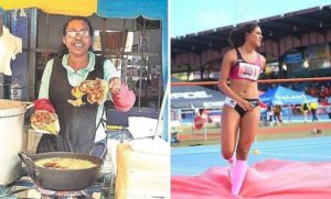 Madre peruana vende comida para cubrir gastos de su hija en los Juegos Panamericanos