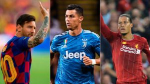 Cristiano Ronaldo, Lionel Messi y Van Dijk candidatos al The Best 2019