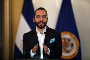 El Salvador's President Nayib Bukele speaks at the signing of an agreement to create the International Commission against Impunity in El Salvador (CICIES), in San Salvador, El Salvador September 6, 2019. REUTERS/Jose Cabezas