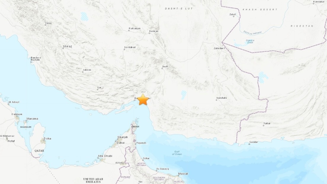 Un sismo de magnitud 5,1 se registra en Irán