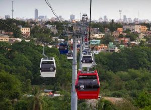 Teleférico de Santo Domingo estará fuera de servicio desde el lunes ante paso huracán Fiona