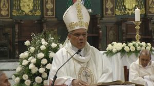 Monseñor Francisco Ozoria dice estamos viviendo una experiencia de prueba y de dificultades