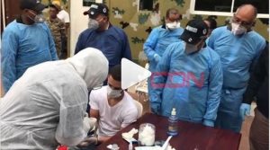 VIDEO | Realizan pruebas Covid-19 a internos de la Fortaleza Duarte en SFM