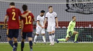 España derrota 6-0 a Alemania en un partido de la Liga de las Naciones de la UEFA