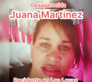 Reportan desaparición de la señora Juana Martínez en Santiago