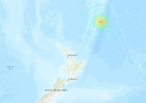 Emiten alerta de tsunami tras terremoto en Nueva Zelanda de magnitud 8,1
