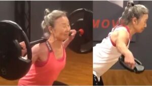 Tiene 90 años y es la entrenadora de fitness más mayor de Japón