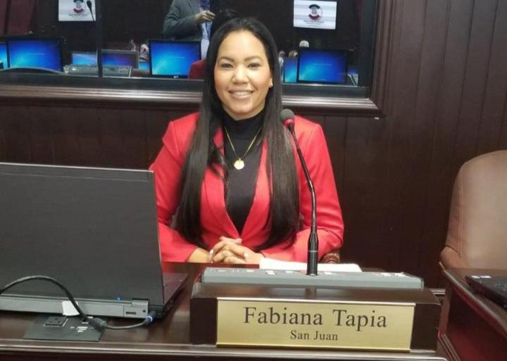 Diputada Fabiana Tapia pide más apoyo para agricultores de San Juan