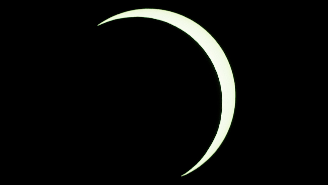 La NASA publica una visualización del paso por la Tierra del eclipse solar del próximo 10 de junio