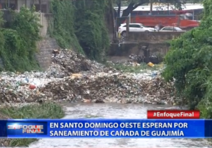 En Santo Domingo Oeste esperan por saneamiento de cañada de Guajimía