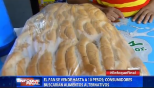 El pan se vende hasta a 10 pesos; consumidores buscarían alimentos alternativos