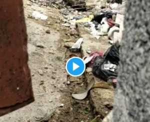 A través de nuestra línea de denuncias un usuario reportó el colapso de la cañada El Indio II en el sector Libertador de Herrera, en Santo Domingo Oeste.