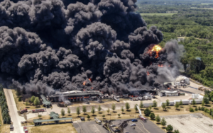 Evacúan a cientos de personas tras explosión en una planta industrial de EE.UU.
