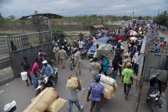 Mercado fronterizo de Dajabón se celebra cada lunes y viernes