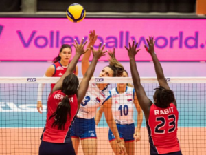 3-0. Serbia derrota a República Dominicana en voleibol femenino